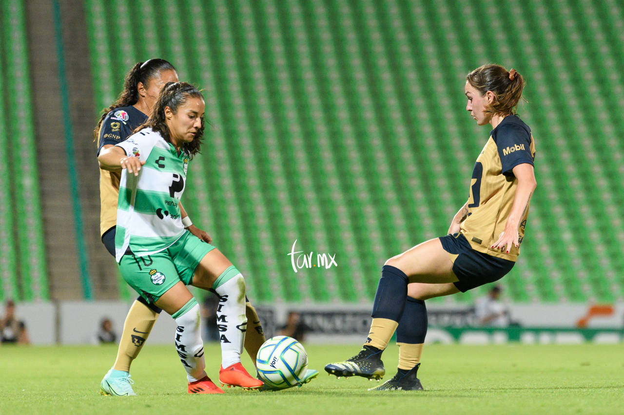 Chandra Eigenberger Santos Laguna Vs Pumas UNAM J7 A2022 Liga MX