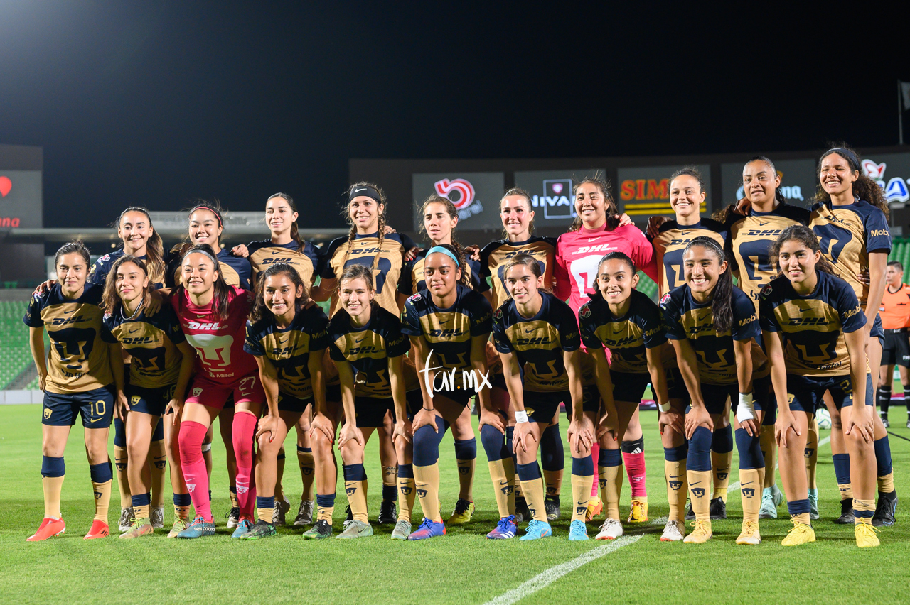 Aerial Chavarin Santos Laguna Vs Pumas UNAM J7 A2022 Liga MX Femenil