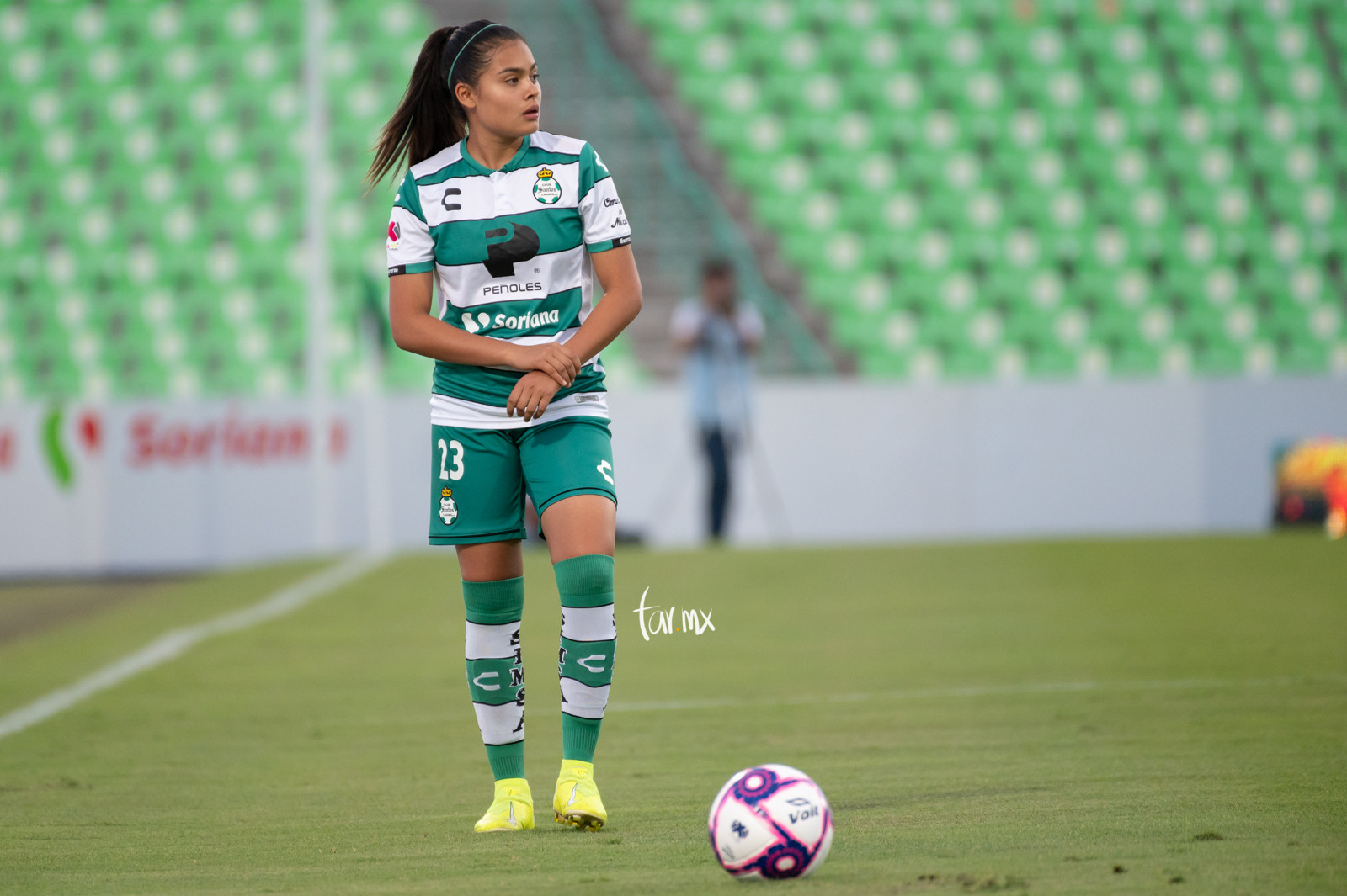 Alexxandra Ramírez, Santos vs America jornada 15 apertura ...