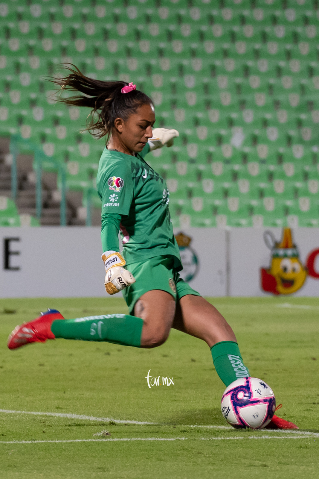 Jaidy Gutiérrez, Santos vs America jornada 15 apertura ...