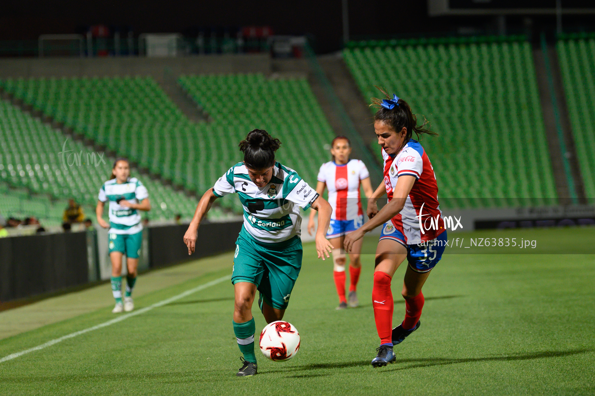 Fotos del Santos vs Chivas femenil J06C2020