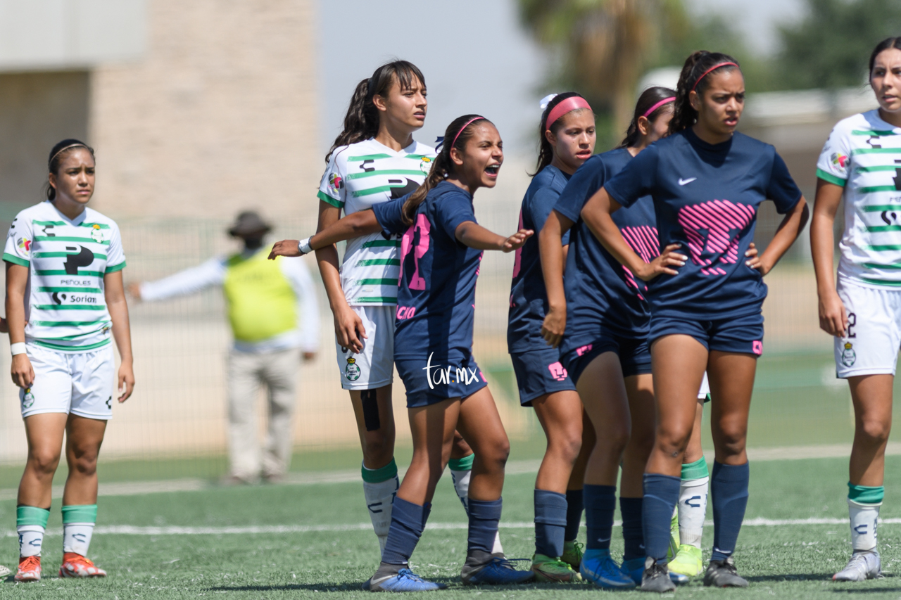 Santos vs Pumas femenil sub 17 cuartos de final //  