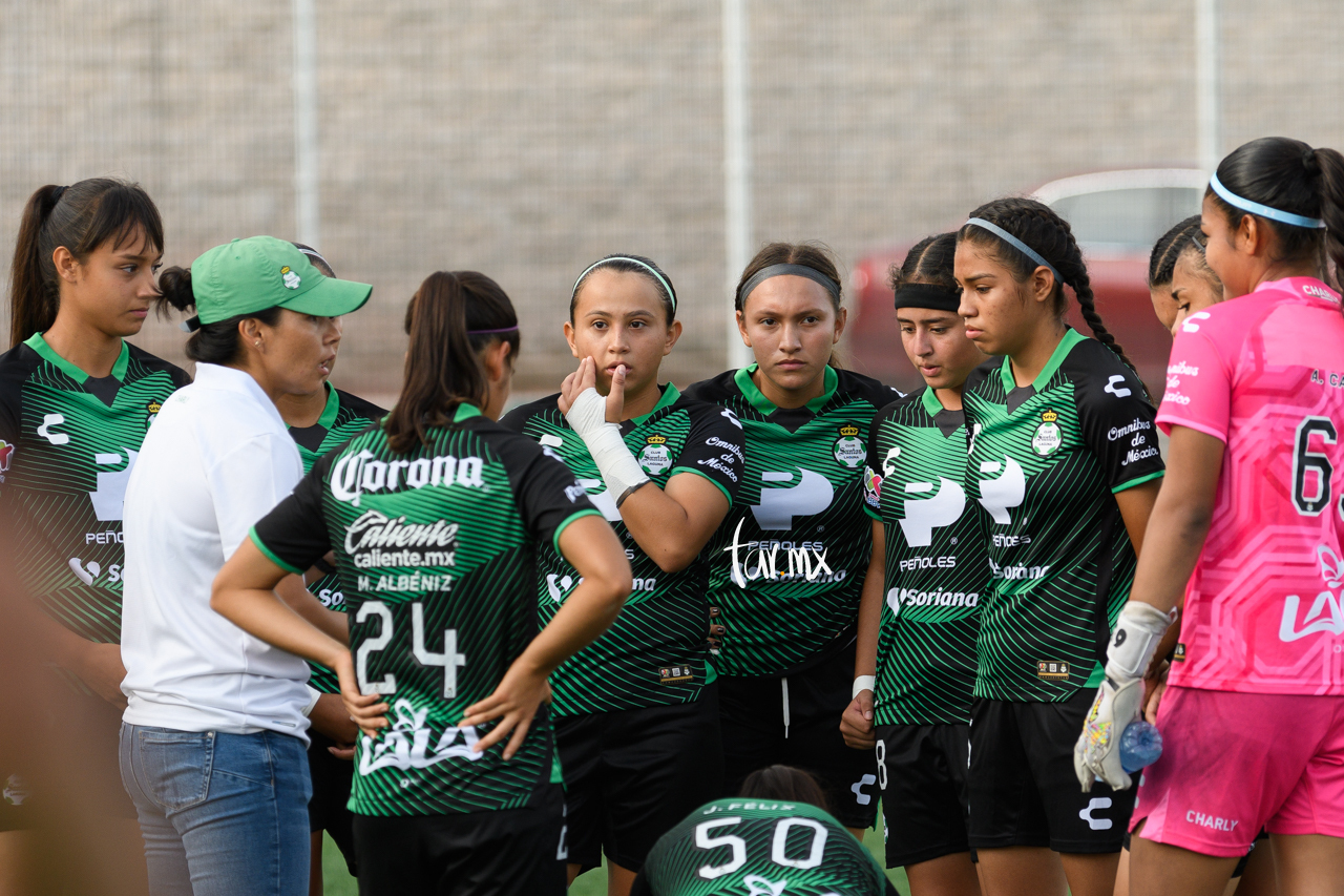 Santos Laguna vs Leon FC Liga MX Femenil sub 18 //  