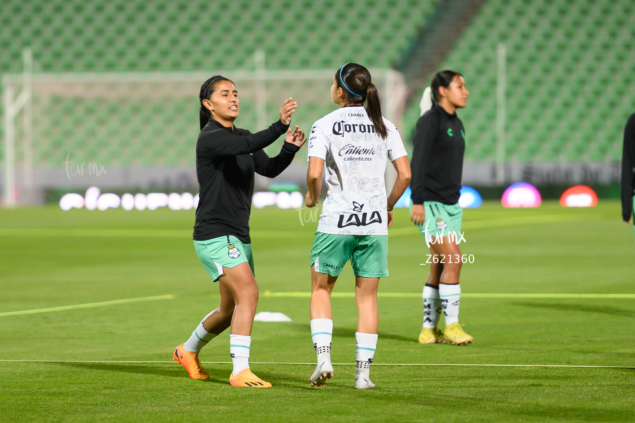Brenda León, Media SAN 7, Maika Albéniz, Defensa SAN 24, Santos vs