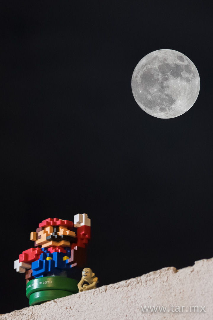 Mario va a la luna