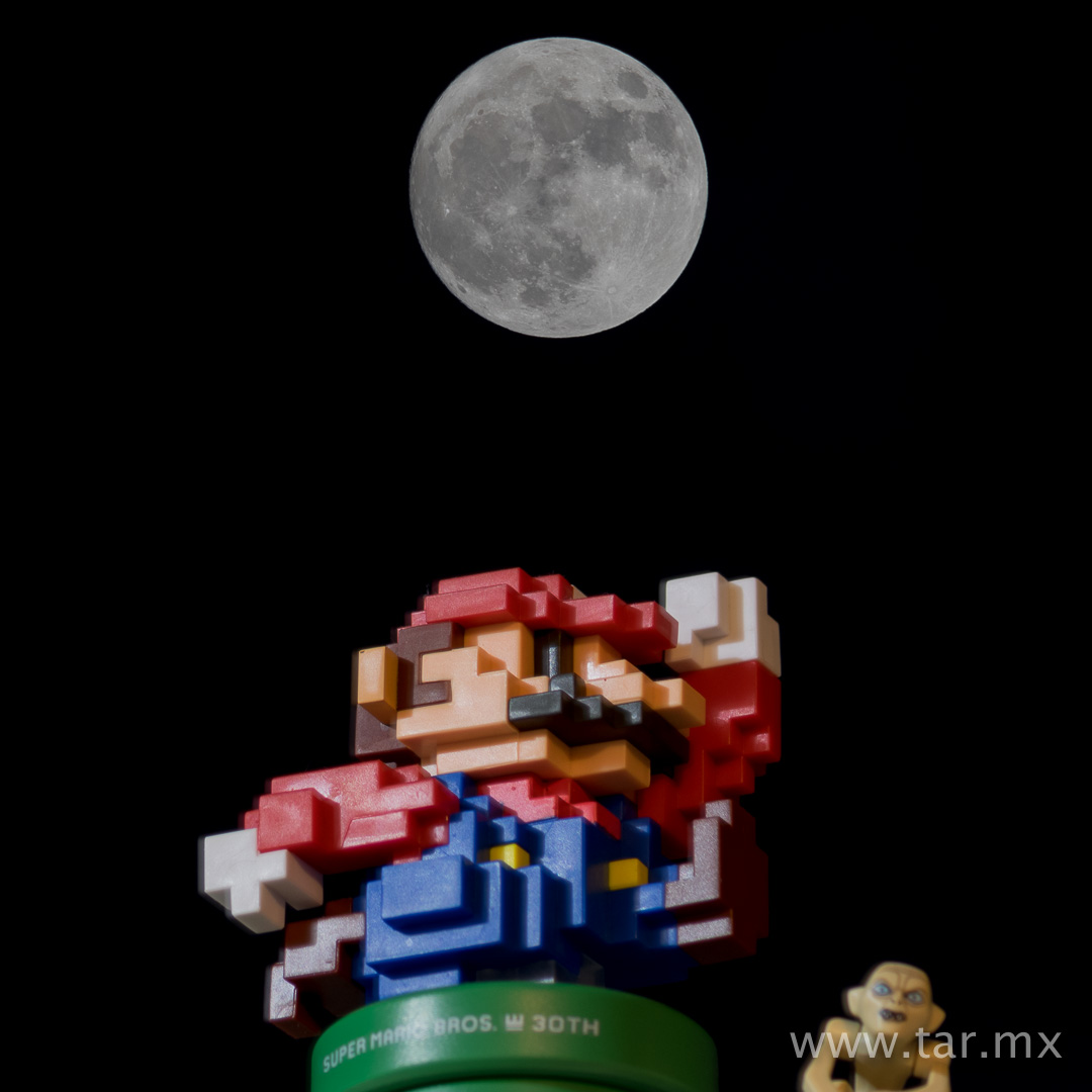 Mario va a la luna