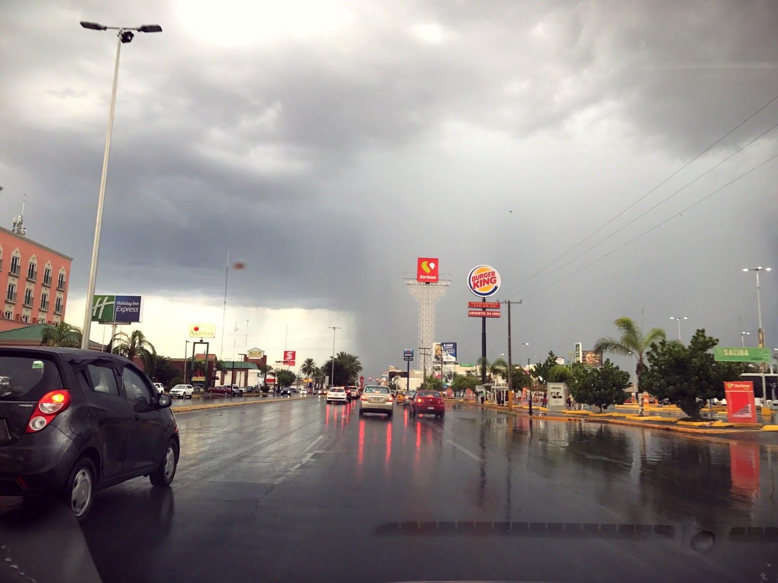 Lluvia en Torreón