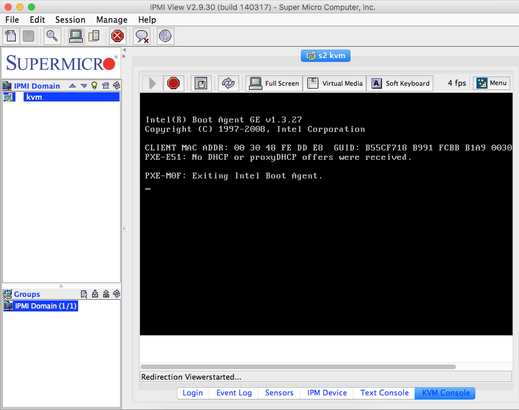 kvm mac