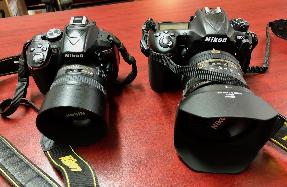 Nikon D5300 vs Nikon D500