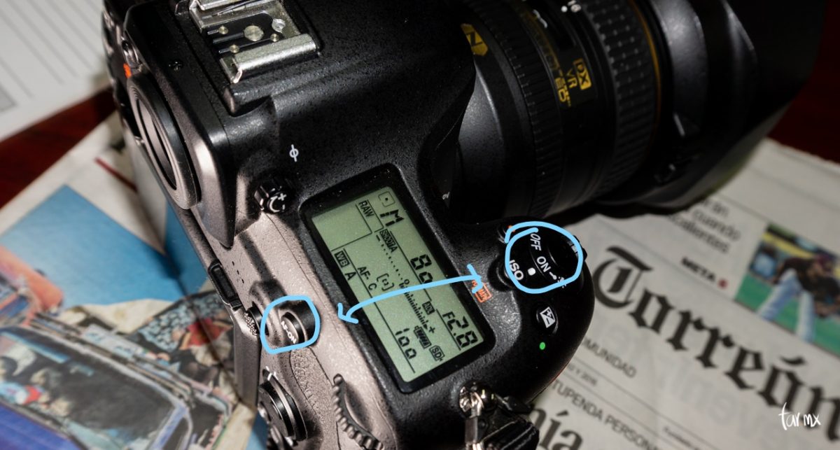 Usar el botón AF-ON para el enfoque automático separado del disparo en Nikon D500