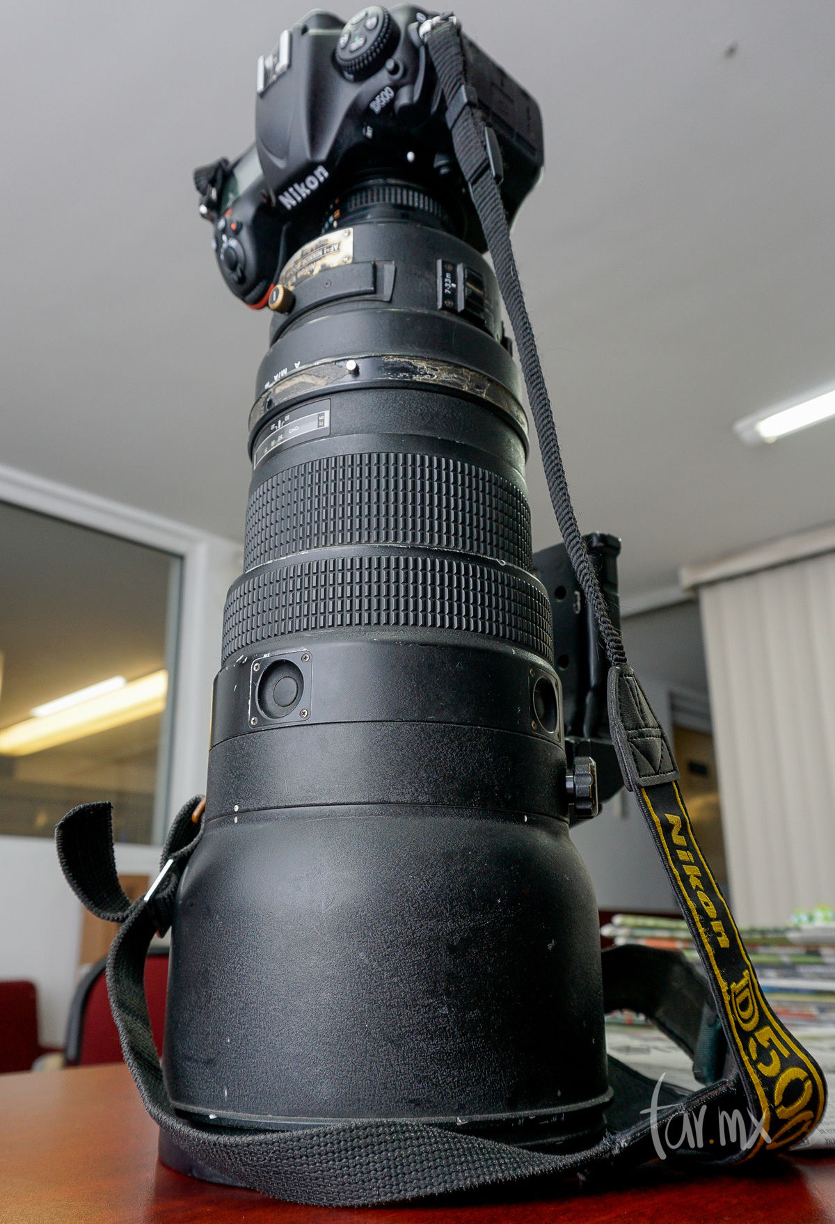 Nikon D500 con AF-I Nikkor 400mm f/2.8D