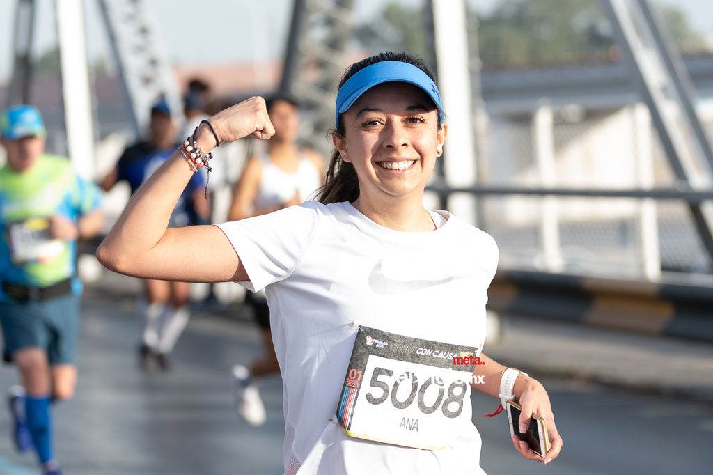 Fotos del Maratón Lala 2020, puente plateado
