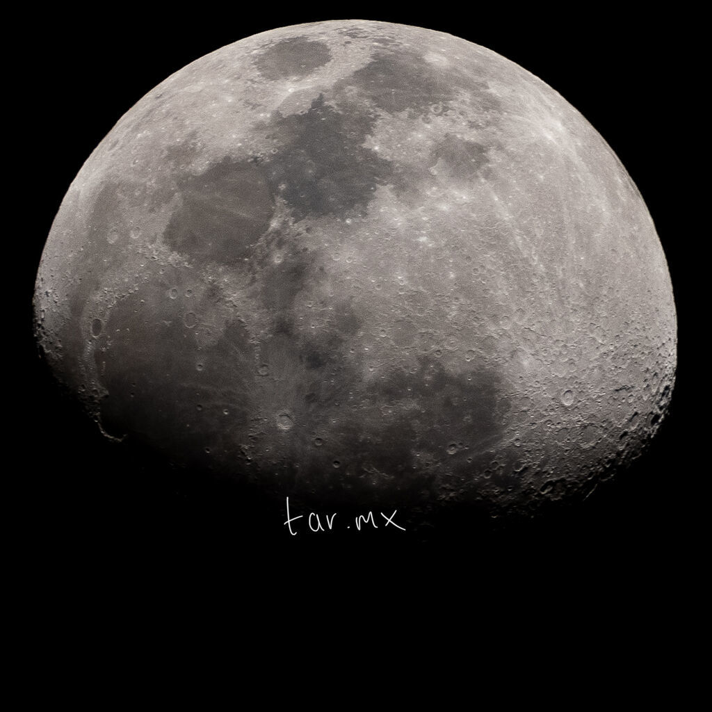 Sacar fotos de la luna con cámara réflex